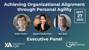 eXperience Agile PA Promo Executive Panel - Personal Agility